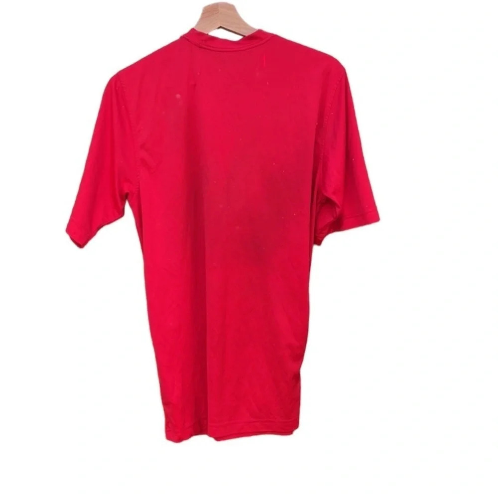 Adidas men's medium red dry fit shirt - Picture 3 of 3
